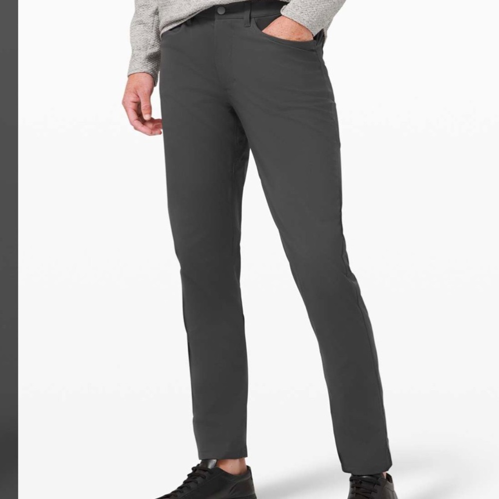 Lululemon ABC commuter Pants 31 x 30 graphite gray